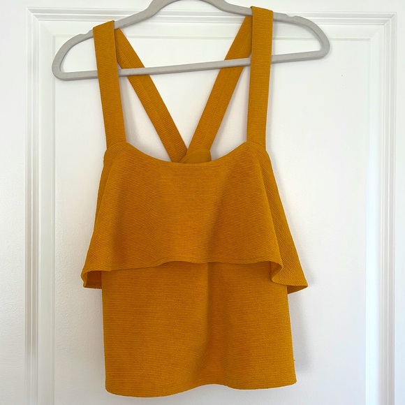 Madewell Texture Thread Ruffle Top - Picture 4 of 7